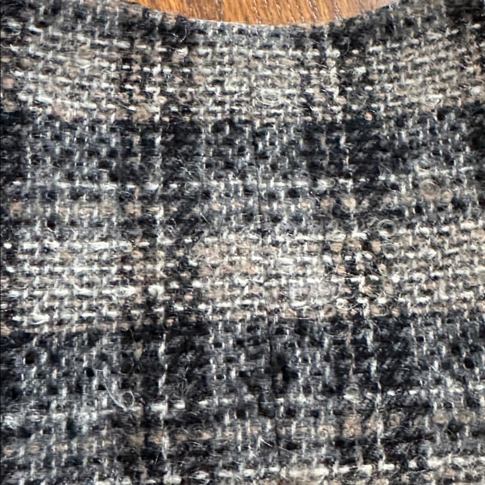 Pendleton Grey Tweed Collarless Jacket - Vintage - image 6